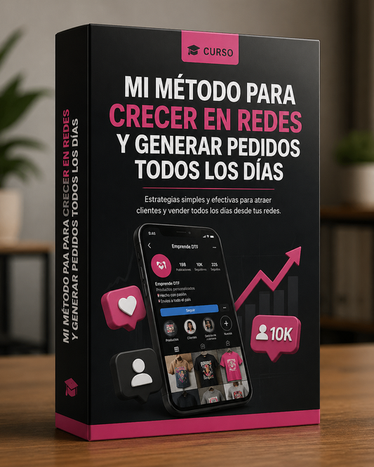 Mi método para crecer en redes y generar pedidos todos los días