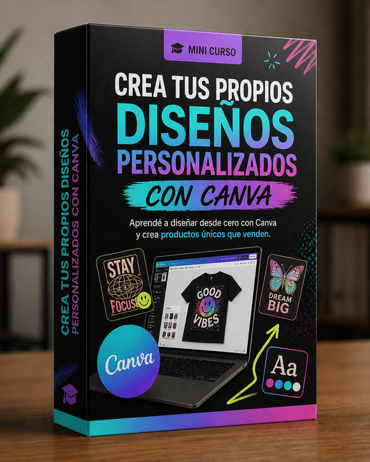 Crea tus propios diseños personalizados con CANVA
